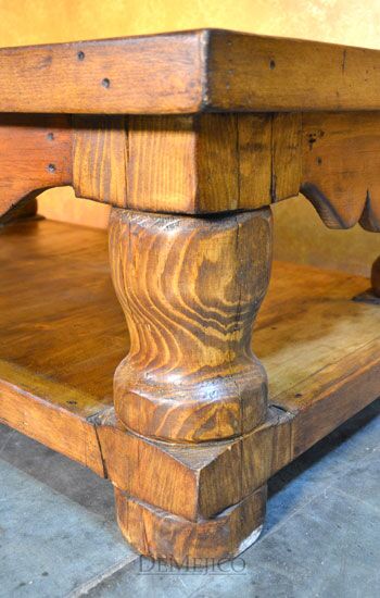 Mezcal Coffee Table, Old Wood Coffee Table