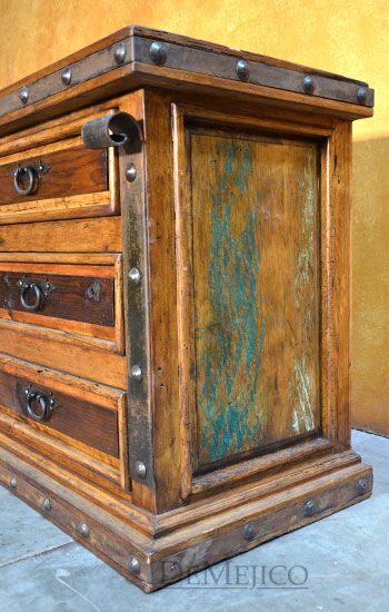 Troje Dresser, Old World Spanish Design, Old World Dresser