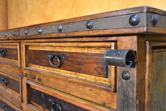 Troje Dresser, Old World Spanish Design, Old World Dresser