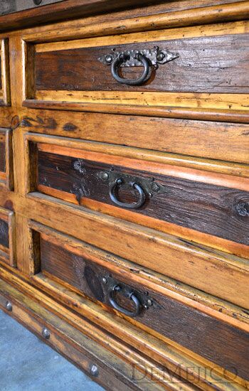 Troje Dresser, Old World Spanish Design, Old World Dresser