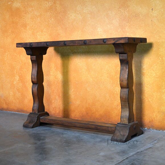 Valentina Sofa Console, Spanish Sofa Console Table