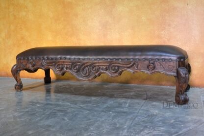 Backless Banca Conquista Sofa, Spanish Colonial Bench