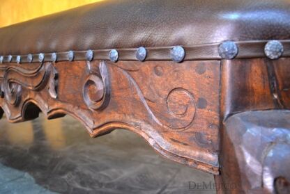 Backless Banca Conquista Sofa, Spanish Colonial Bench