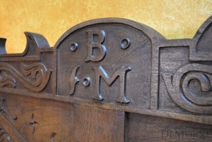 Banca Morelia, Spanish Bench, Spanish Colonial Chairs, Outdoor Bench, Hand carved bench