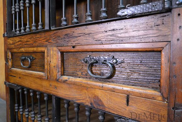 Armario Calabozo Estillo Hacienda, Rustic Southwest Armoire, Old World Armoire