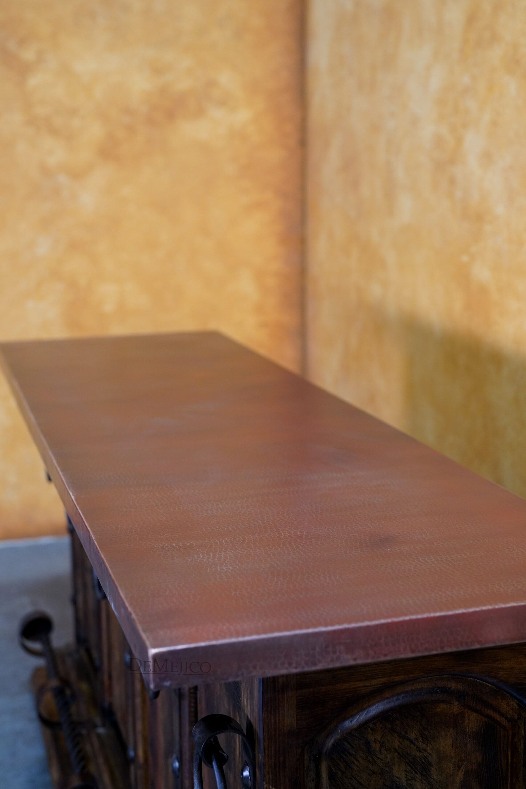 Copper Barra Santos, Rustic Style Bar, Spanish Bar, Copper Top Bar