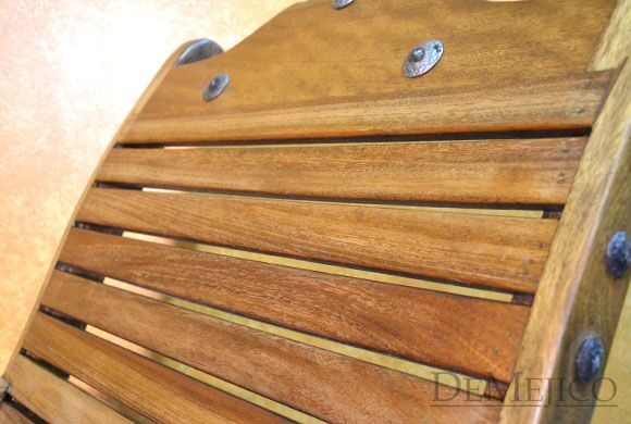 Custom Mahogany Rocking Chair, Custom Rustic Rocking Chair, Spanish Chairs
