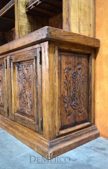 Luis Quince Bar and Wine Cabinet, Spanish Bar Cabinet, Restaurant Furniture