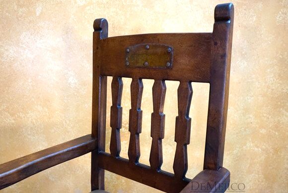 Silla San Felipe with Arms, Southwest Chair