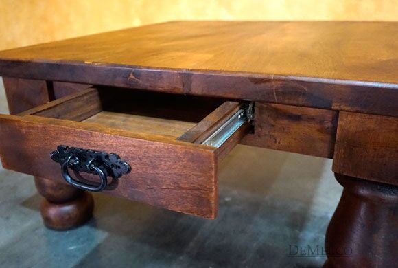 Tuscana Square Coffee Table, Elegant Coffee Table