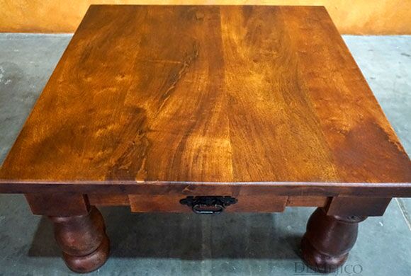 Tuscana Square Coffee Table, Elegant Coffee Table