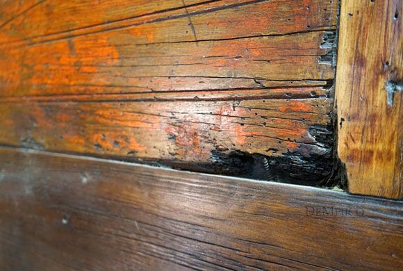 Rustic Headboard, Old Door Hacienda Bed