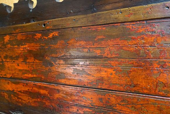 Rustic Headboard, Old Door Hacienda Bed
