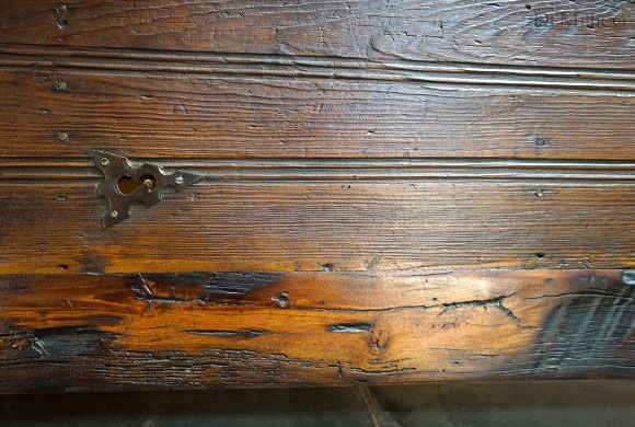 Rustic Headboard, Old Door Hacienda Bed