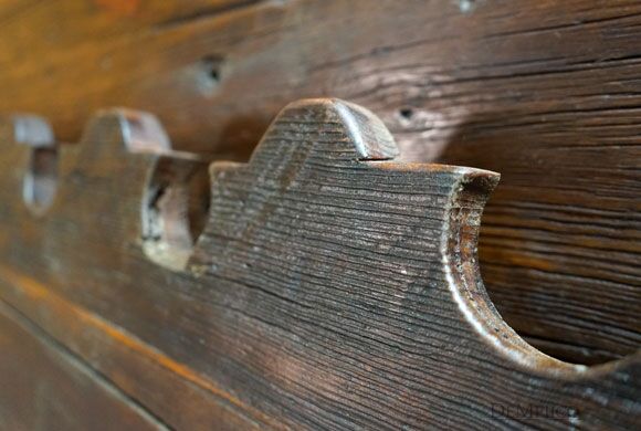 Rustic Headboard, Old Door Hacienda Bed