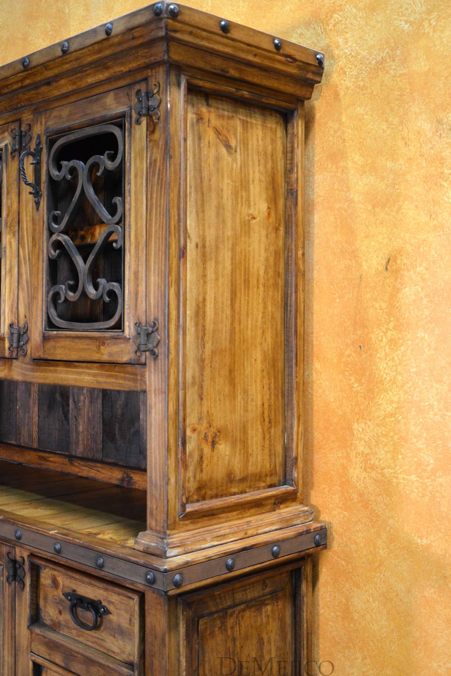 Espanola Hutch, Spanish Hutch, Spanish Style Home - Demejico