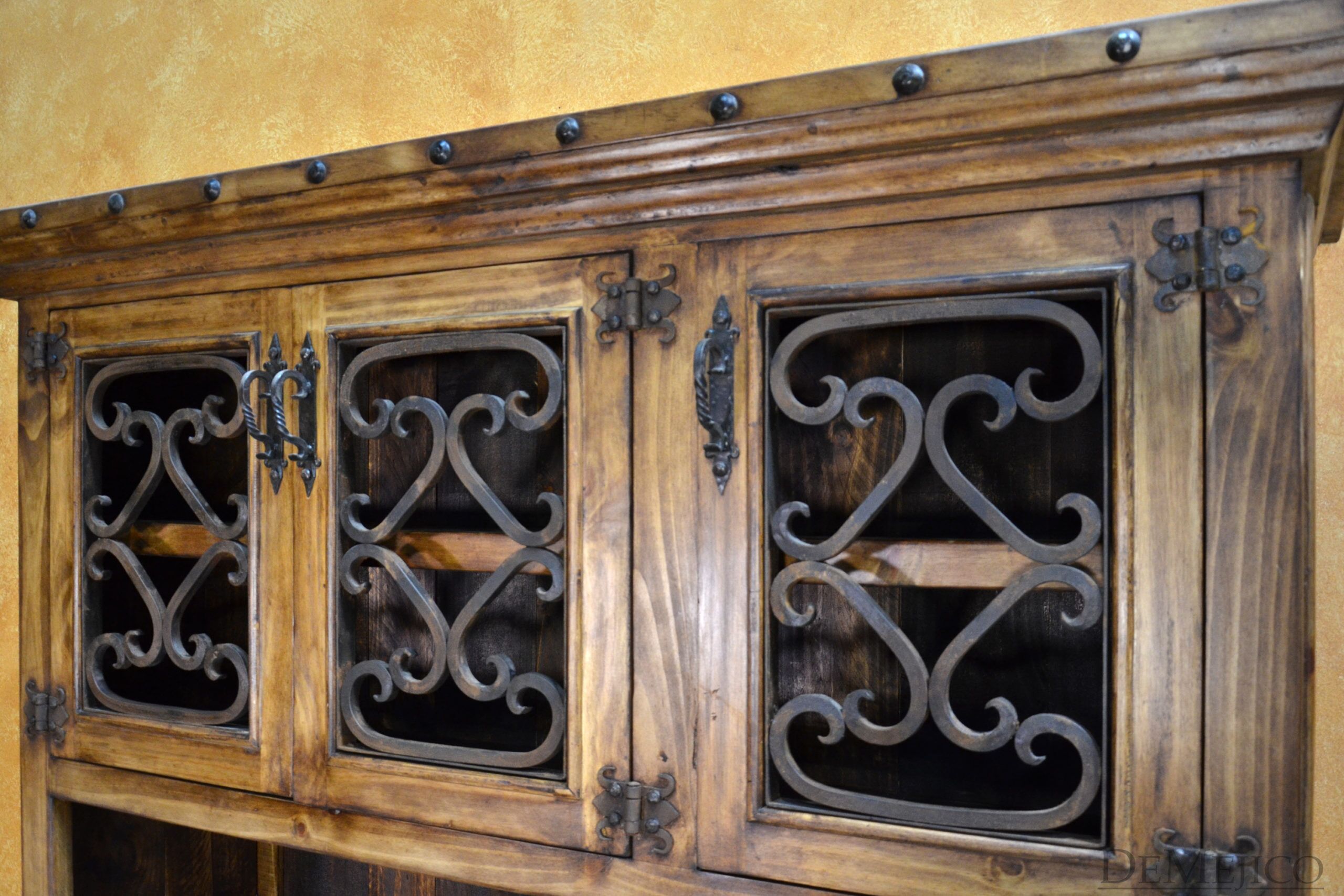 Espanola Hutch, Spanish Hutch, Spanish Style Home - Demejico