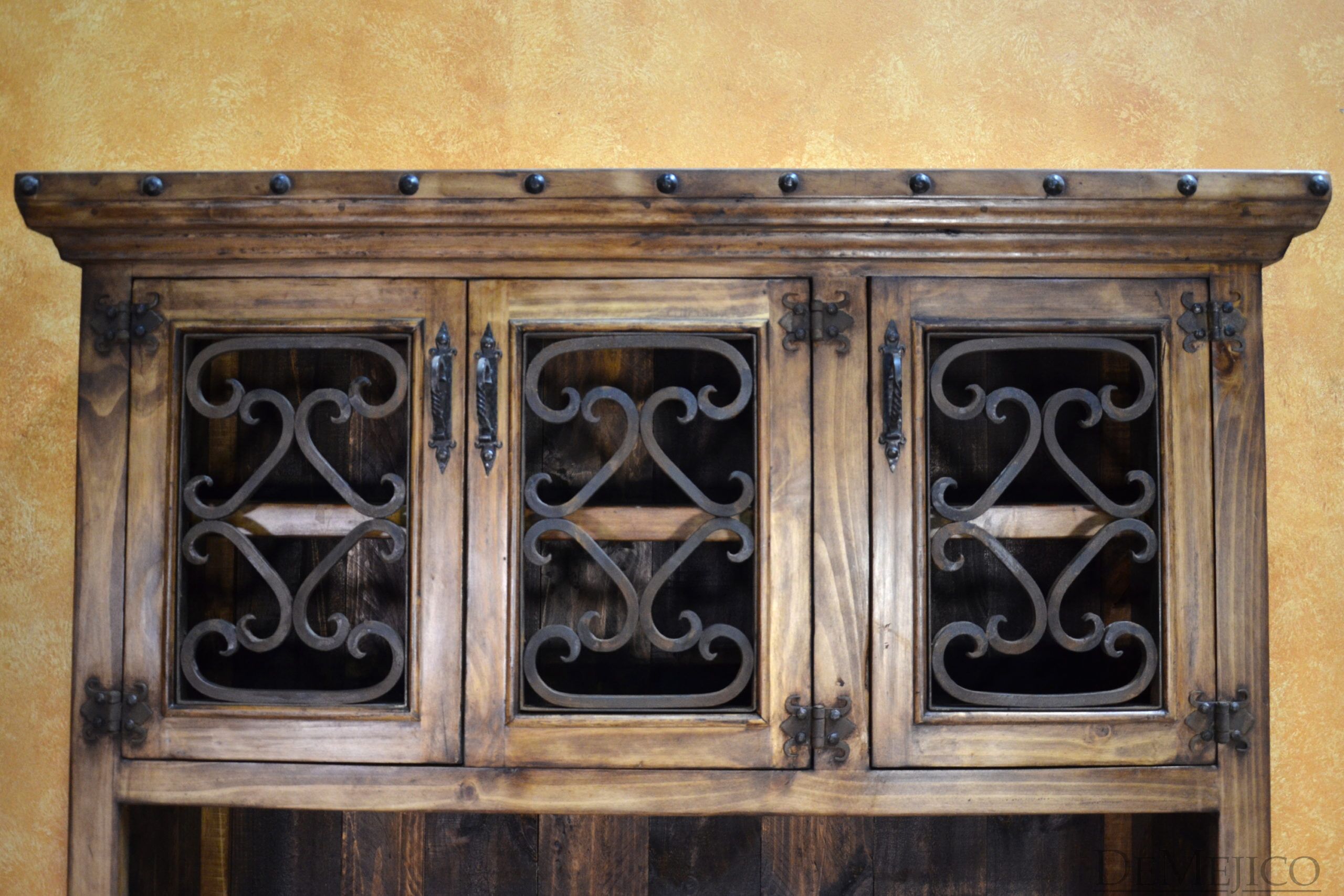 Espanola Hutch, Spanish Hutch, Spanish Style Home - Demejico