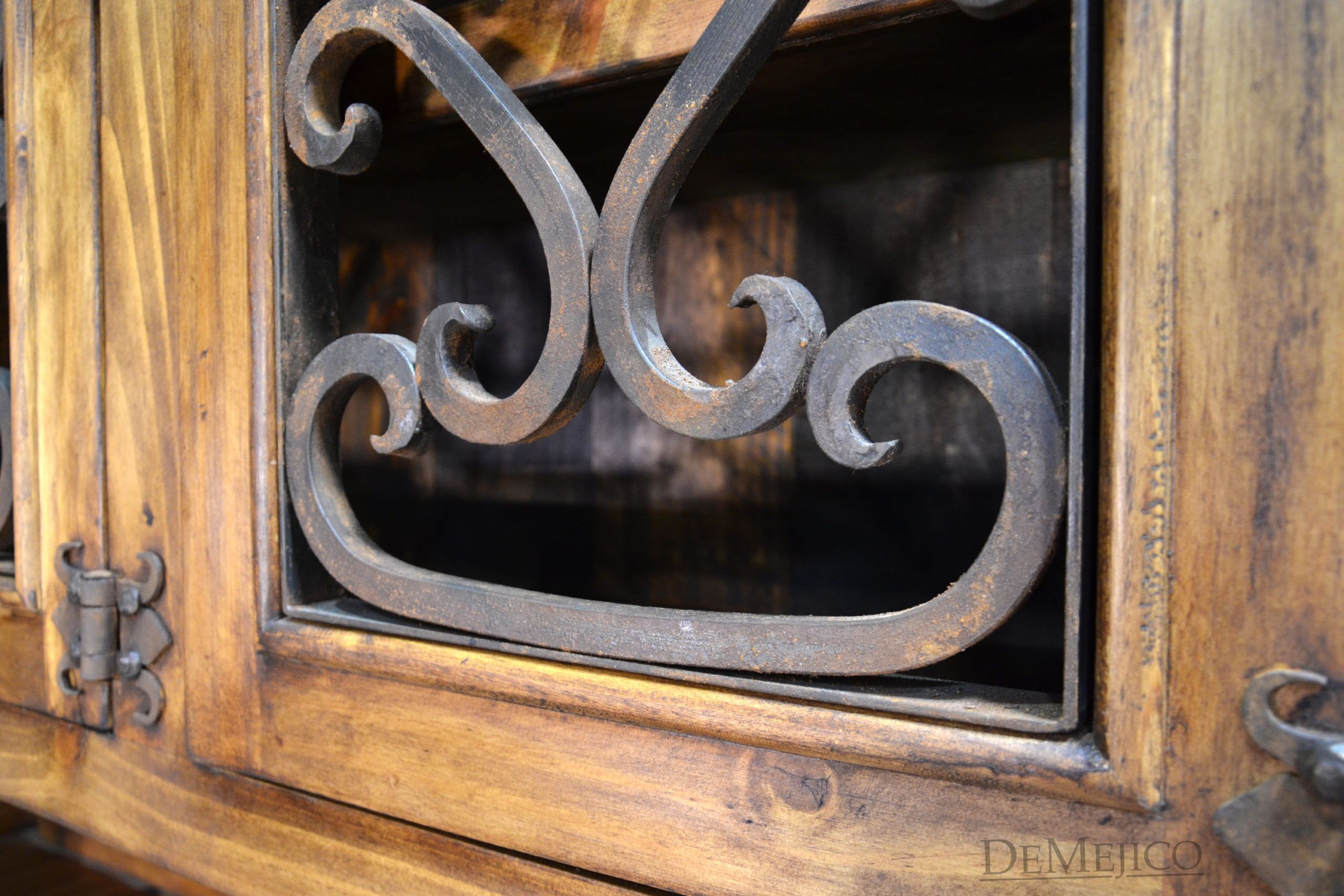 Espanola Hutch, Spanish Hutch, Spanish Style Home - Demejico