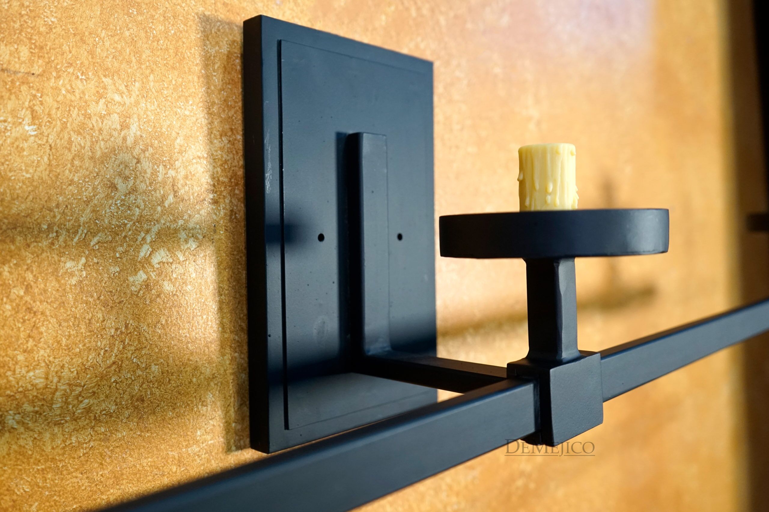Triple Square Sconce, Modern Spanish Wall Sconce, Spanish Style Home