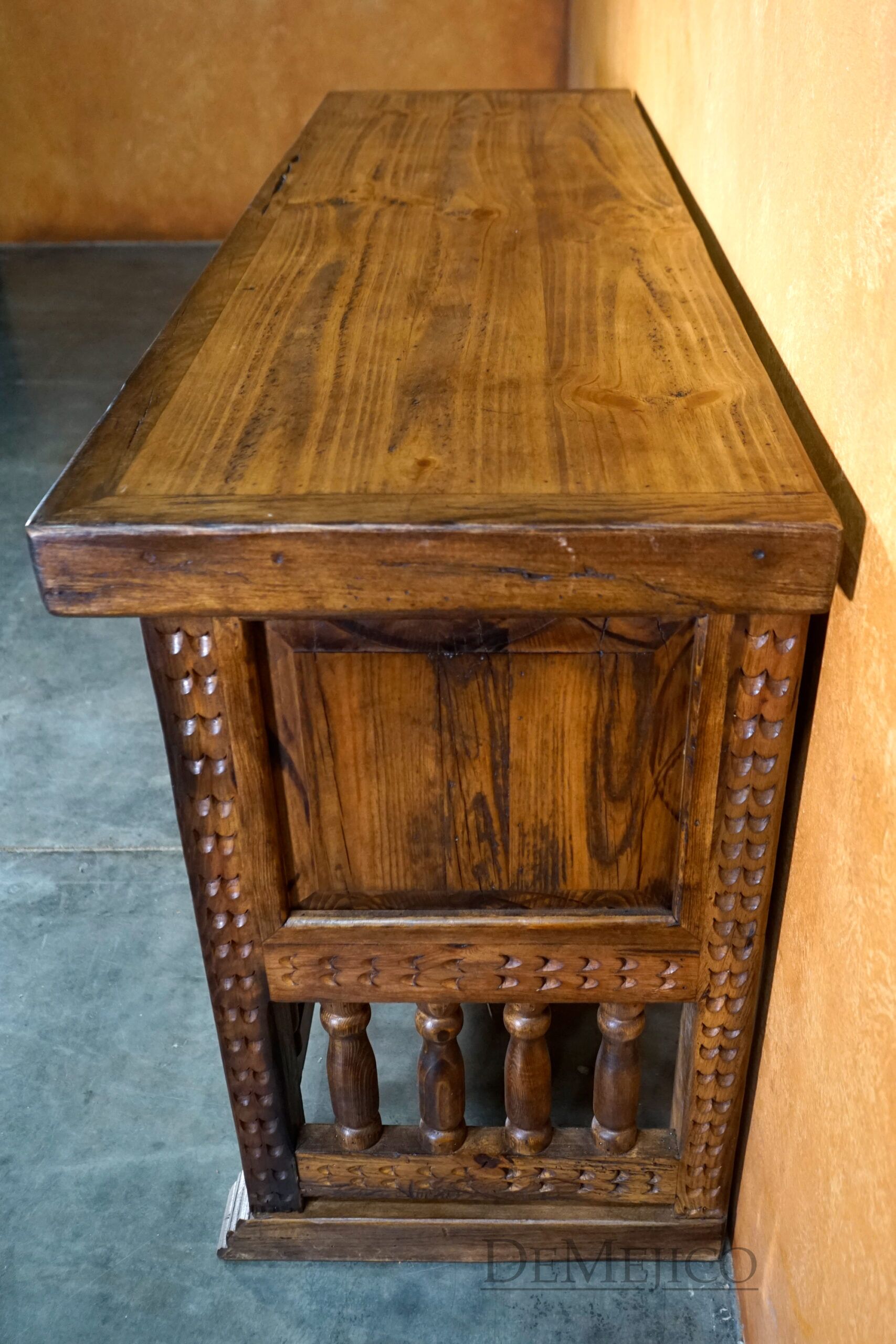 Yucatán Dresser, Mexican Dresser, Carved Dresser - Demejico