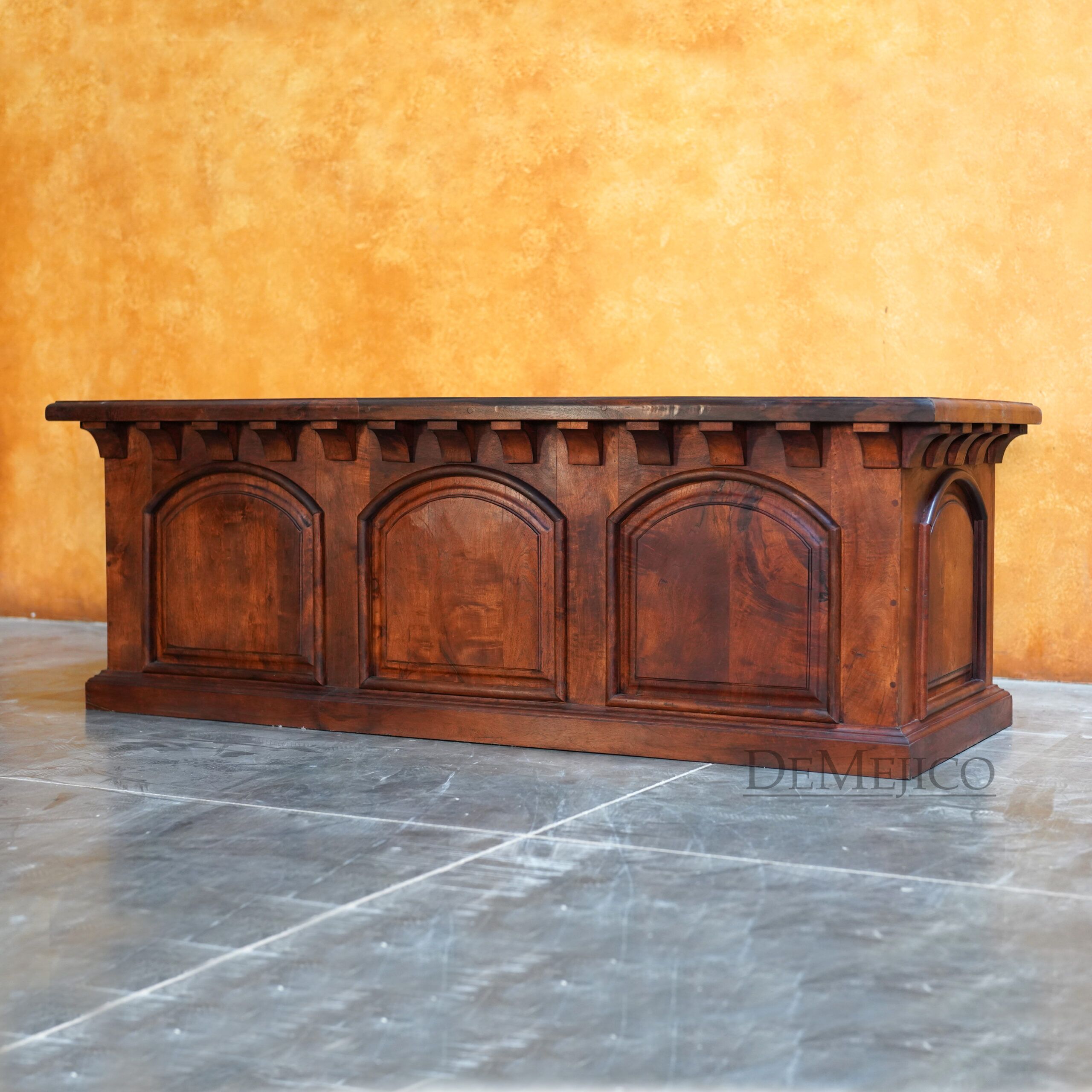 Chapital Computer Desk, Spanish Desk, Old World Desk - Demejico