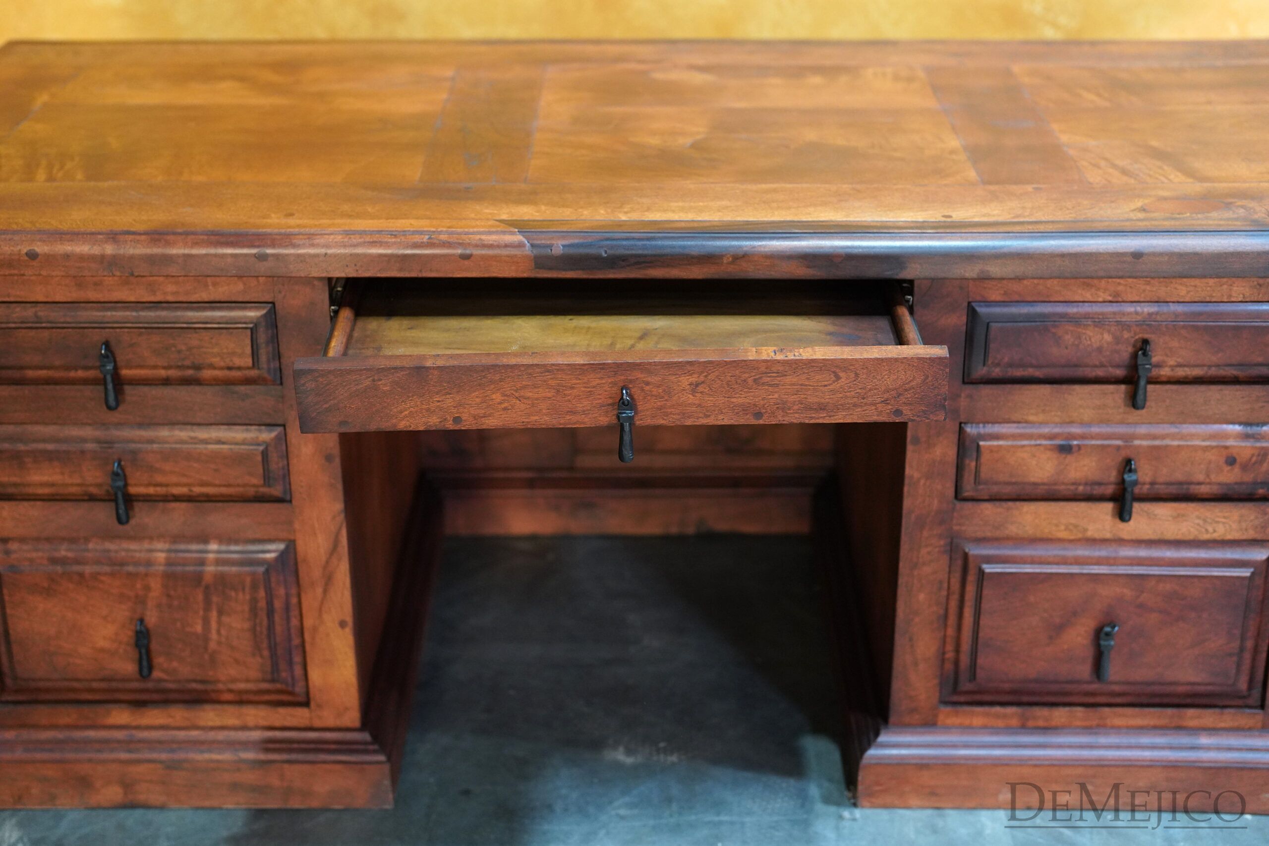 Chapital Computer Desk, Spanish Desk, Old World Desk - Demejico