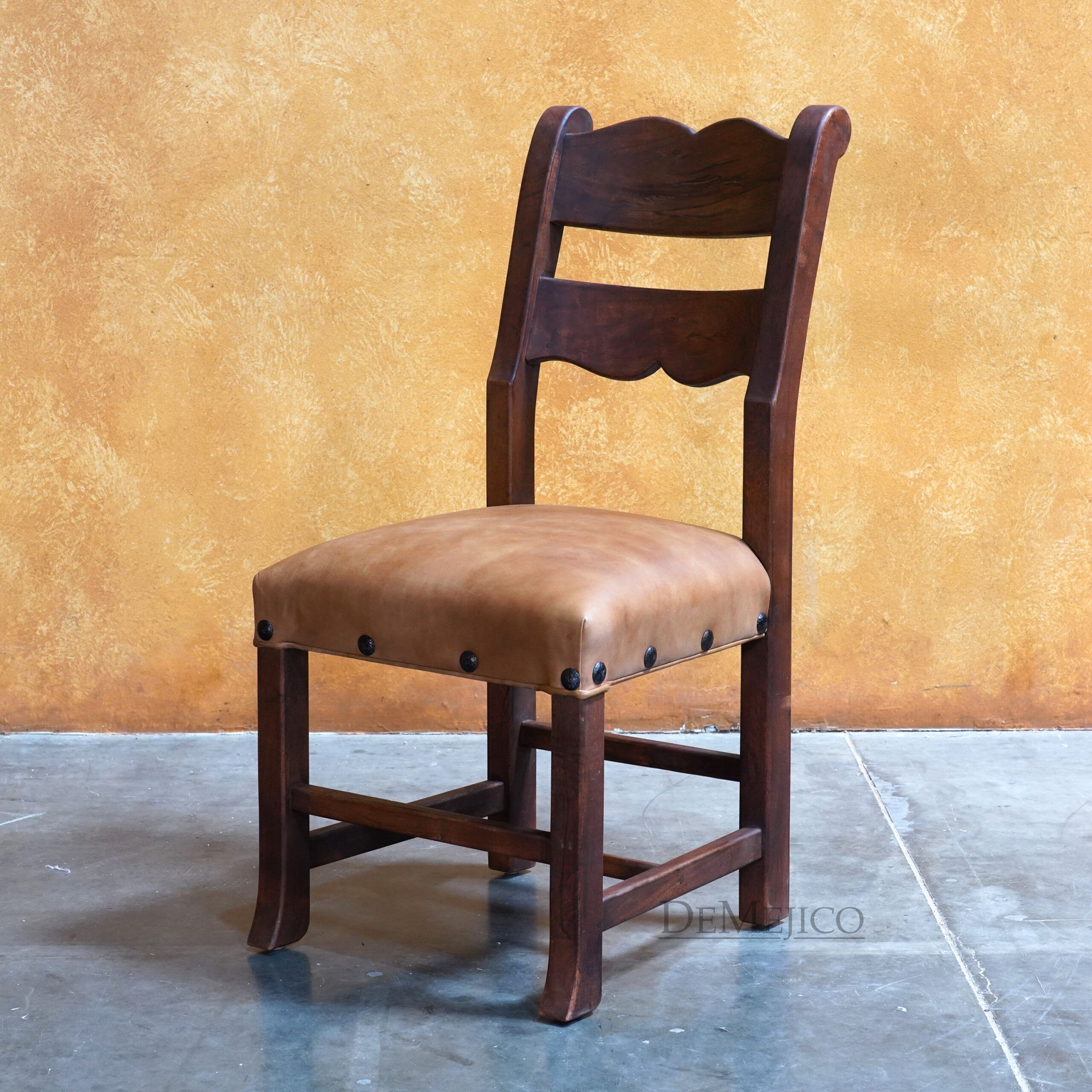 Silla Circa Ladder Chair, Spanish Ladder Back Chair - Demejico