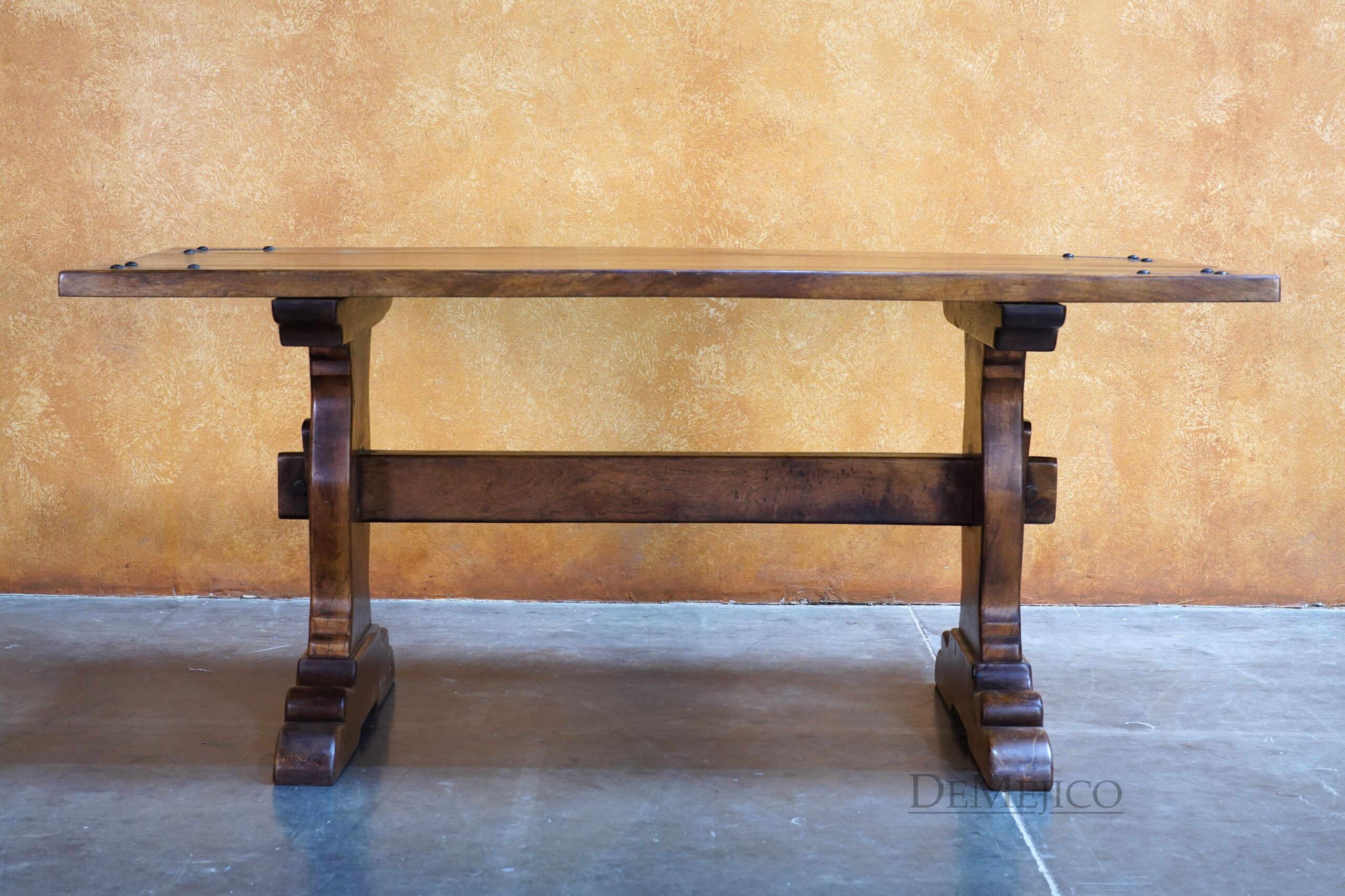 Mesa Haciendita, Hacienda Dining Table, Spanish Style Dining Table