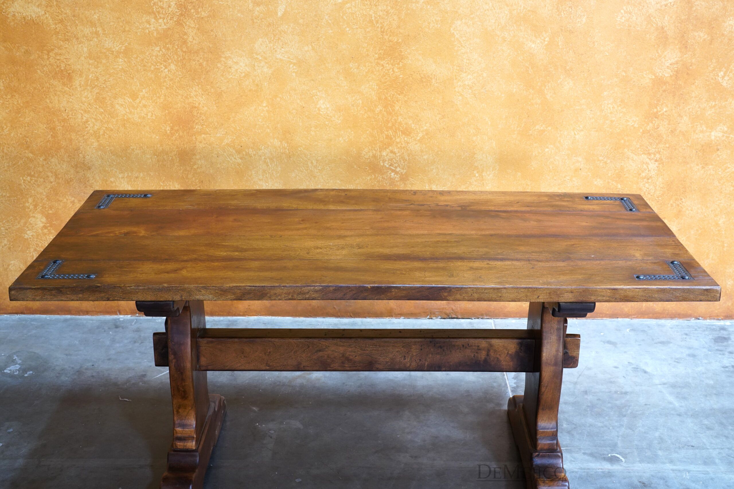 Mesa Haciendita, Hacienda Dining Table, Spanish Style Dining Table