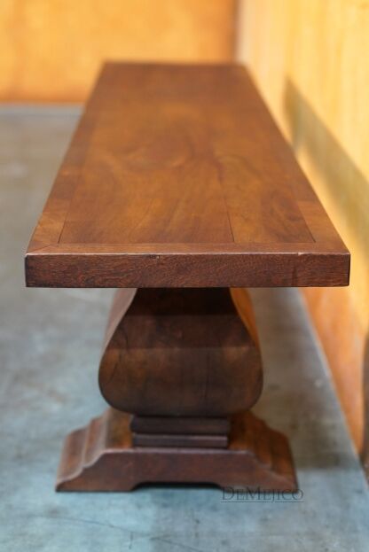 Mesquite Banca Diamante, Rustic Bench, Geometric Bench - Demejico