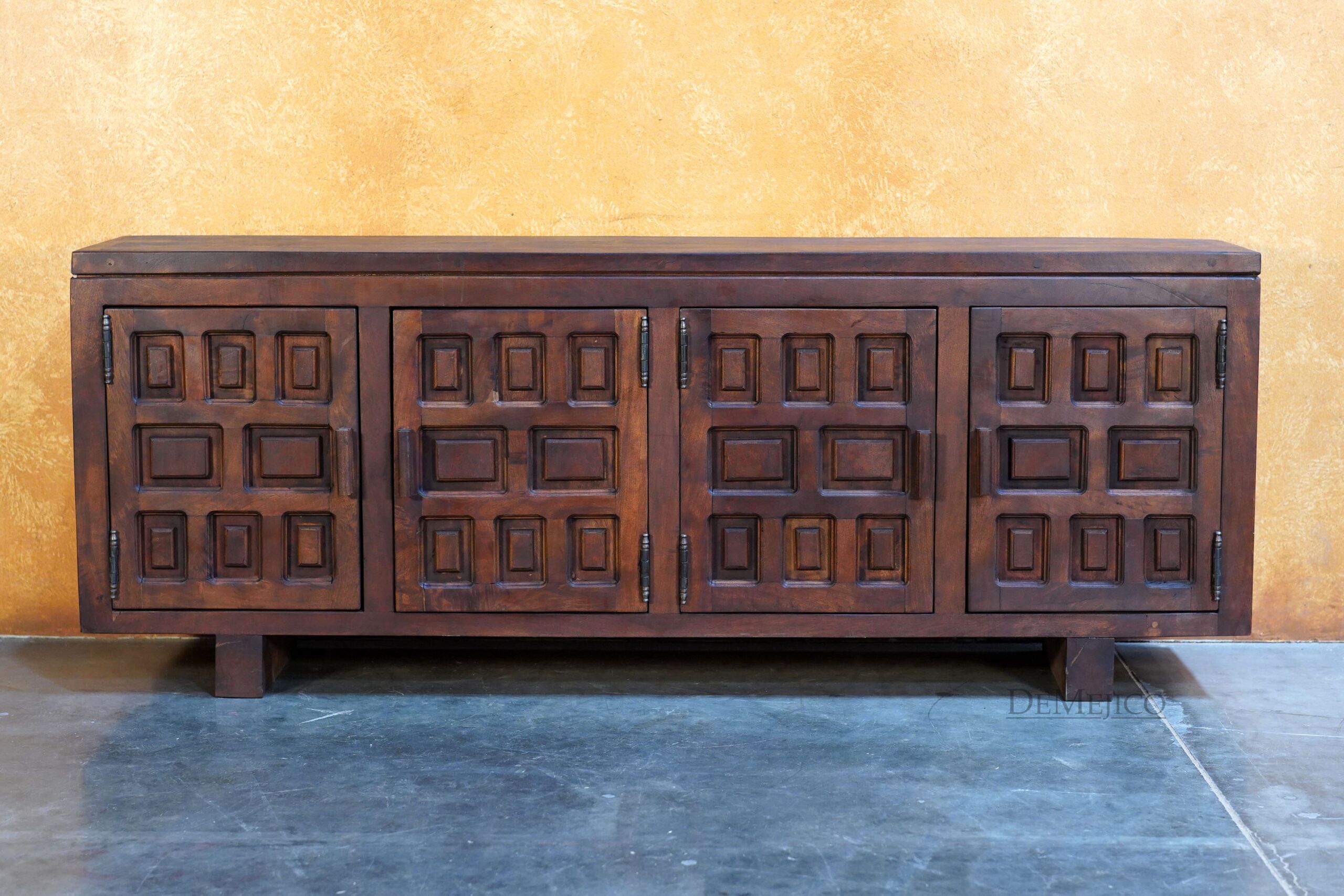 Modern Montesario Entertainment Center, Modern Spanish Entertainment Center