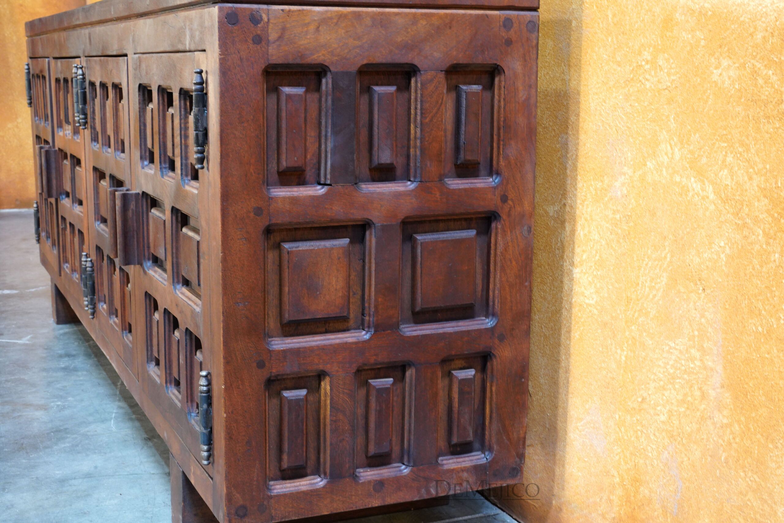 Modern Montesario Entertainment Center, Modern Spanish Entertainment Center