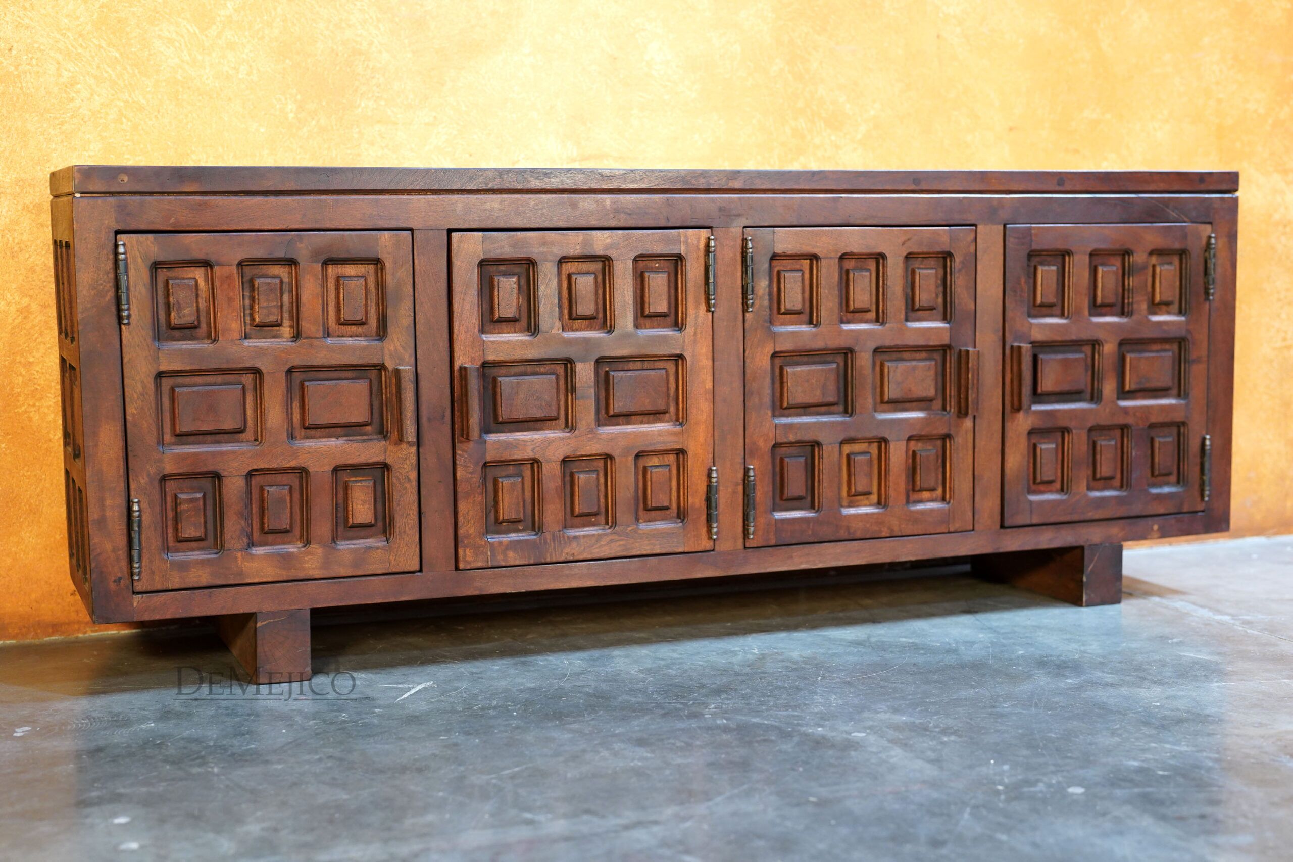 Modern Montesario Entertainment Center, Modern Spanish Entertainment Center