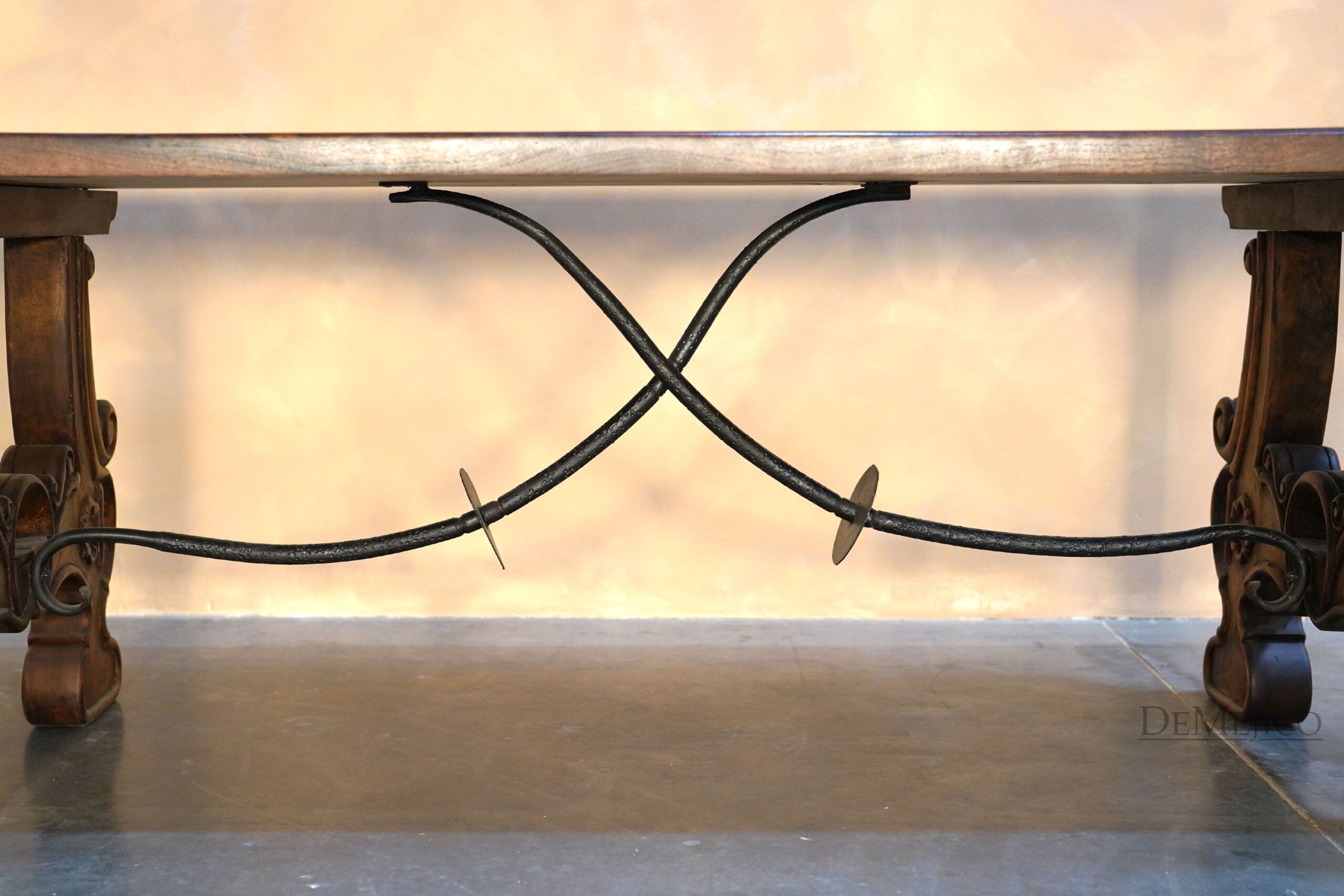 Hemingway Table, Spanish Dining Table - Demejico