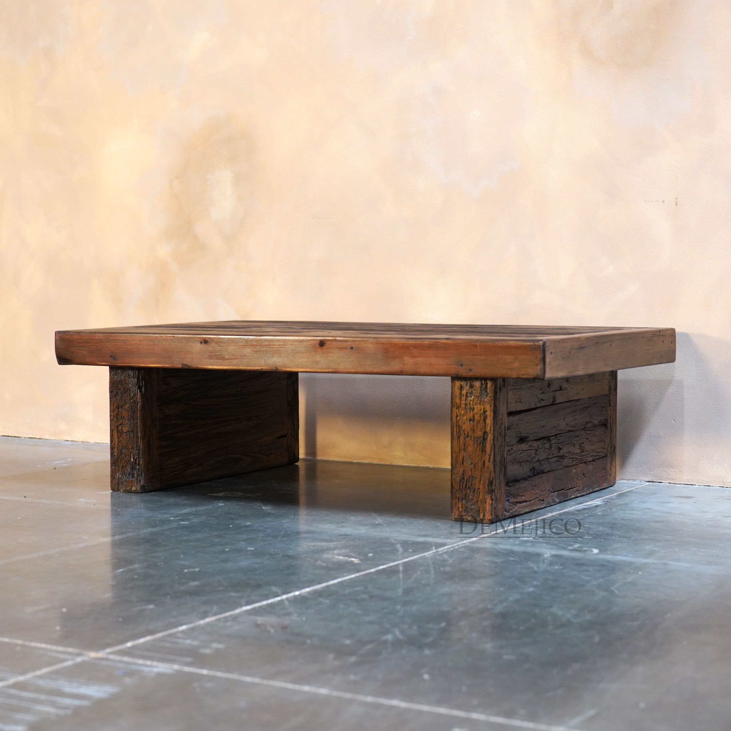 Grappa Coffee Table, Old Wood Coffee Table, Rustic Coffee Table