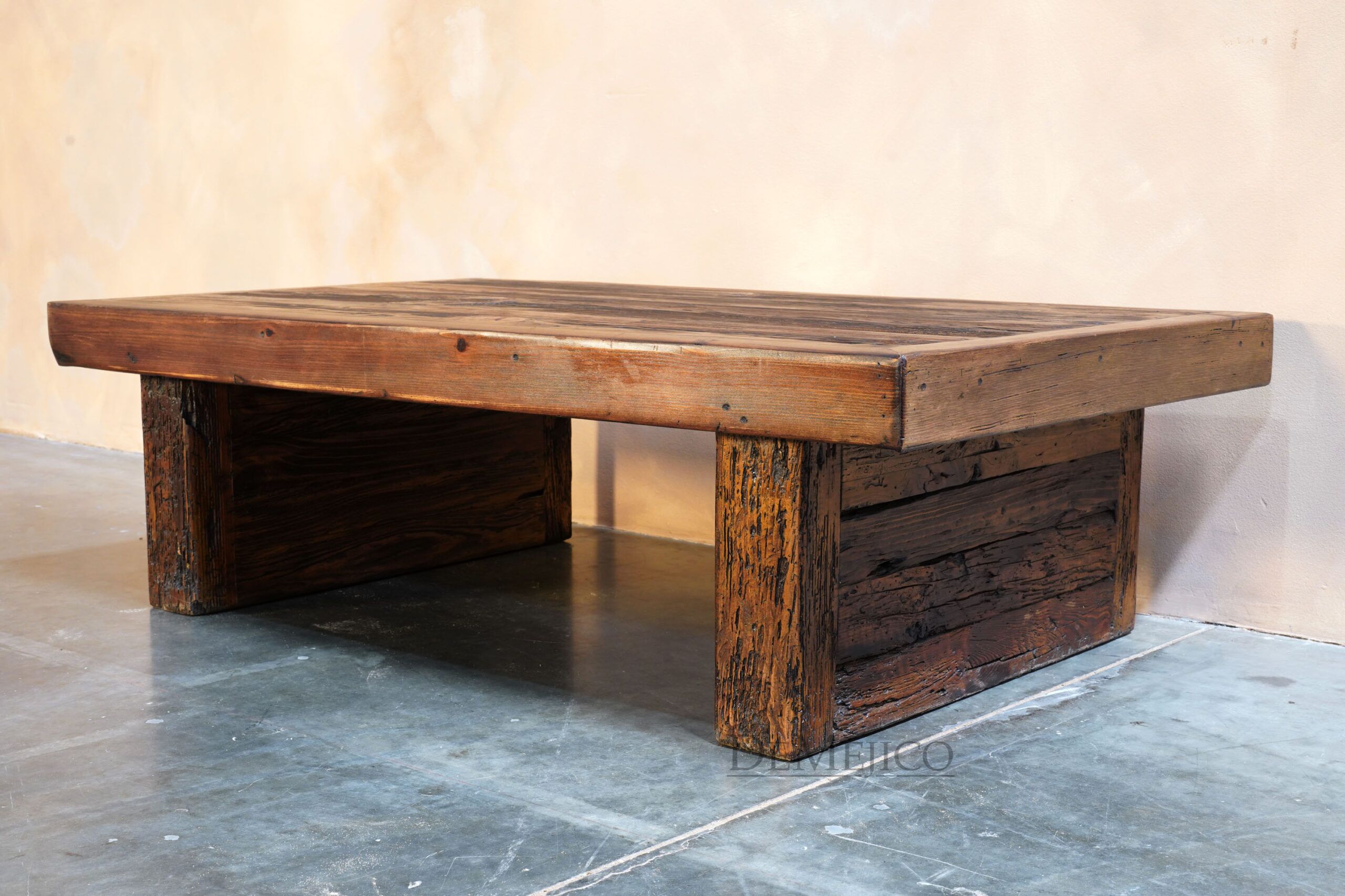 Grappa Coffee Table, Old Wood Coffee Table, Rustic Coffee Table