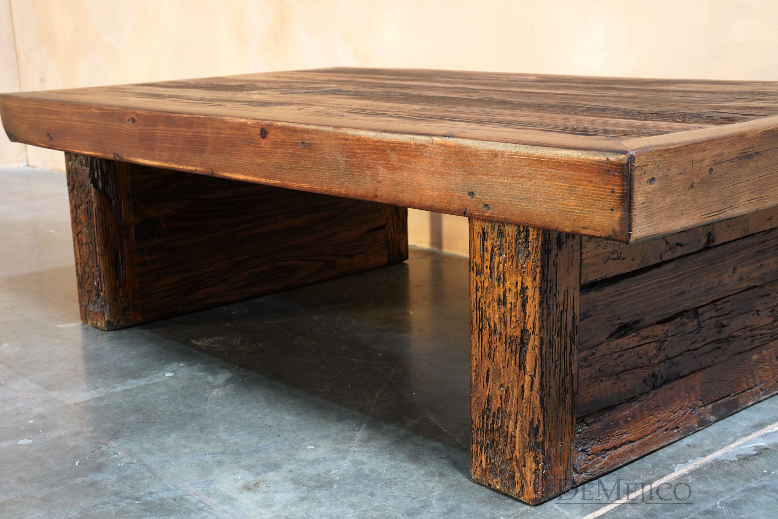 Grappa Coffee Table, Old Wood Coffee Table, Rustic Coffee Table