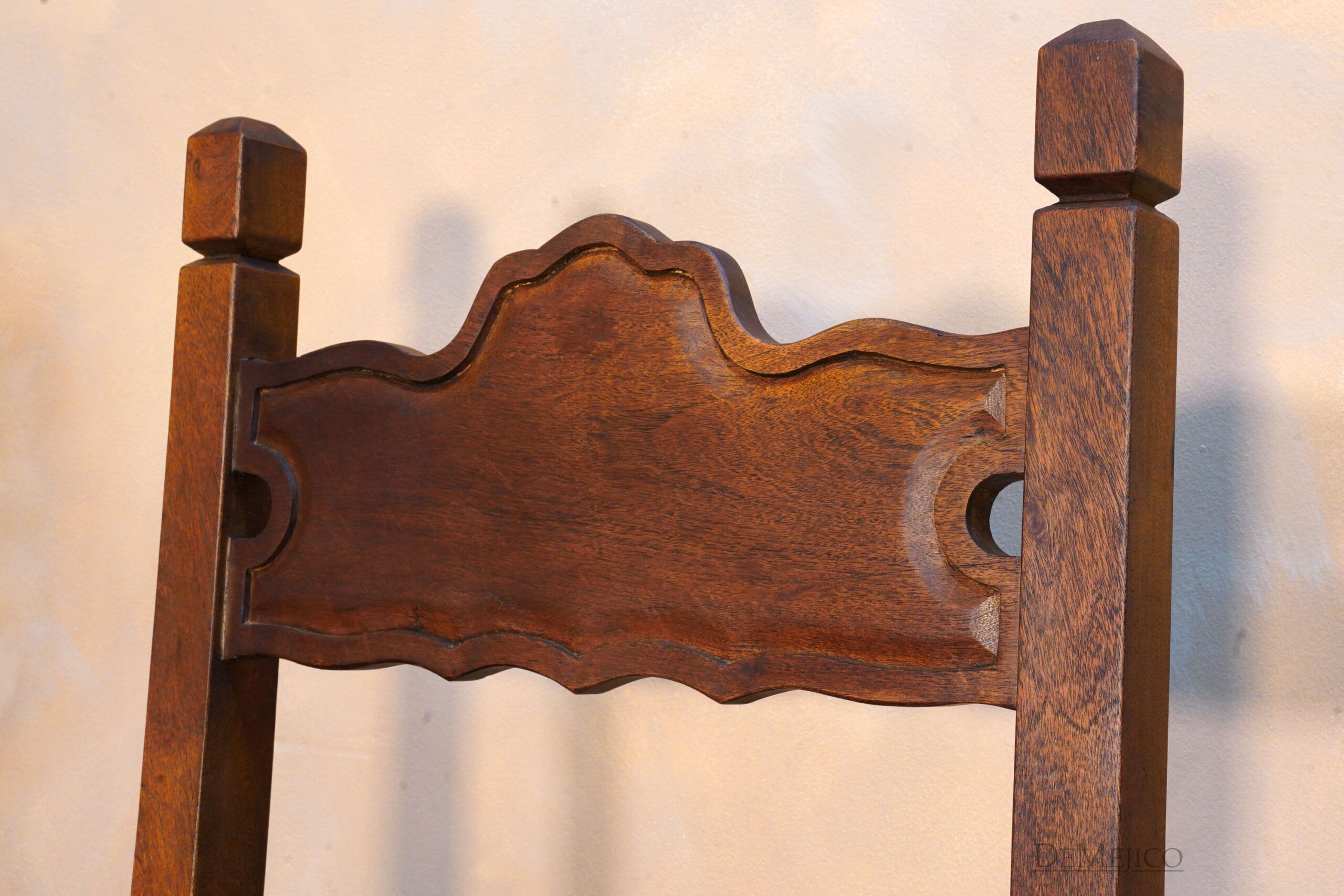 Silla Guanajuato, Spanish Revival Chair, Spanish Style Chair - Demejico