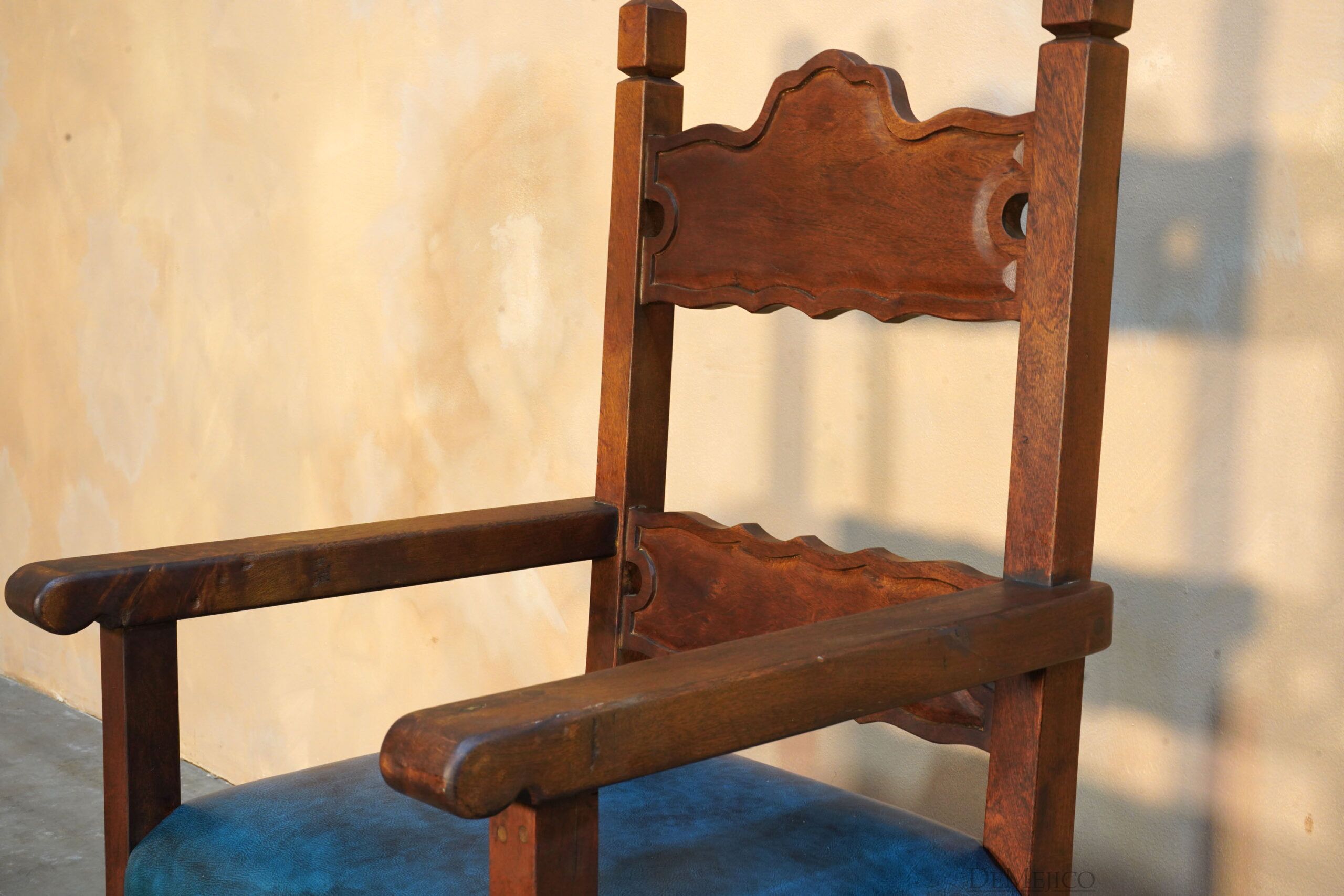 Silla Guanajuato, Spanish Revival Chair, Spanish Style Chair - Demejico