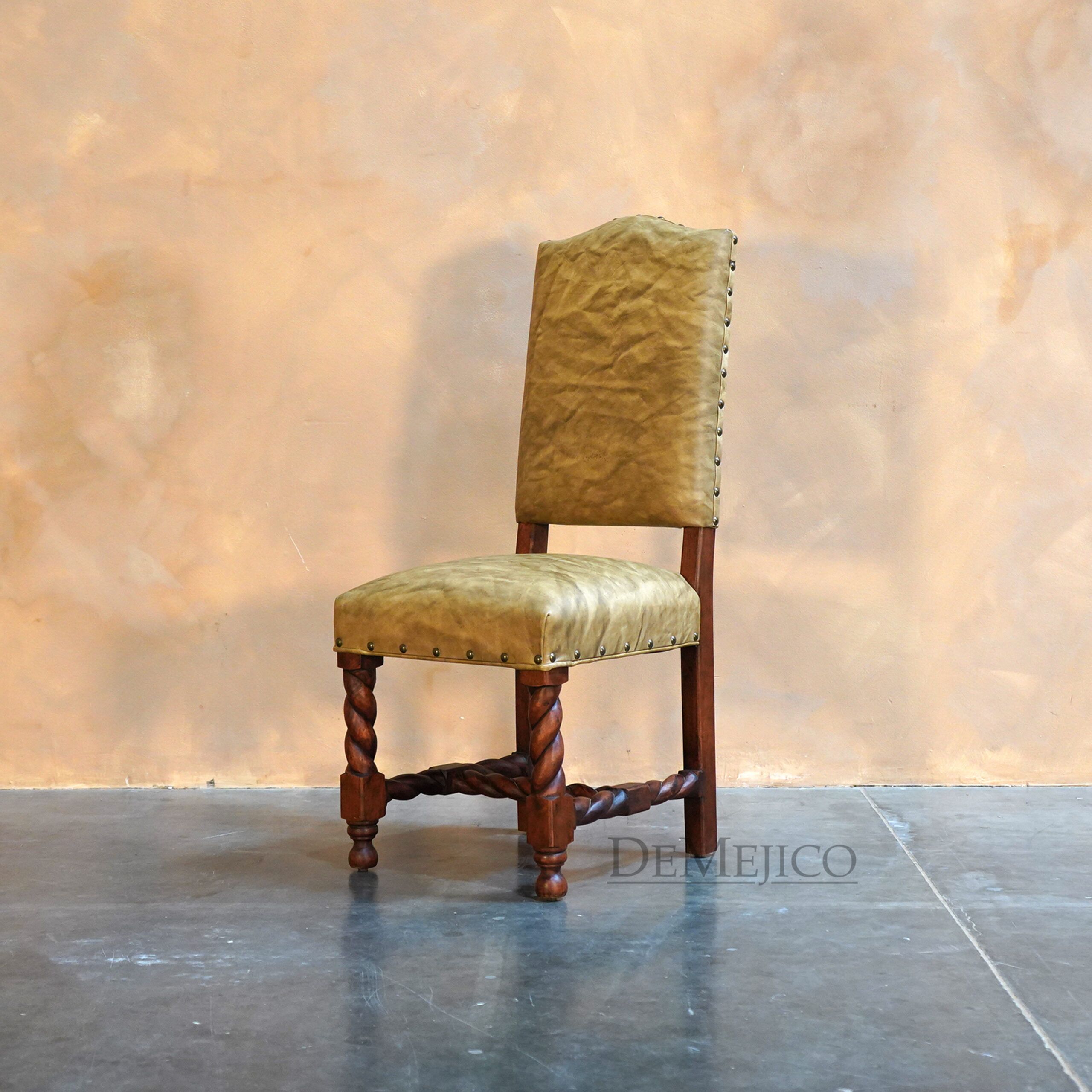Silla Chapital Especial - Spanish Dining Chairs, Spanish Leather Chairs