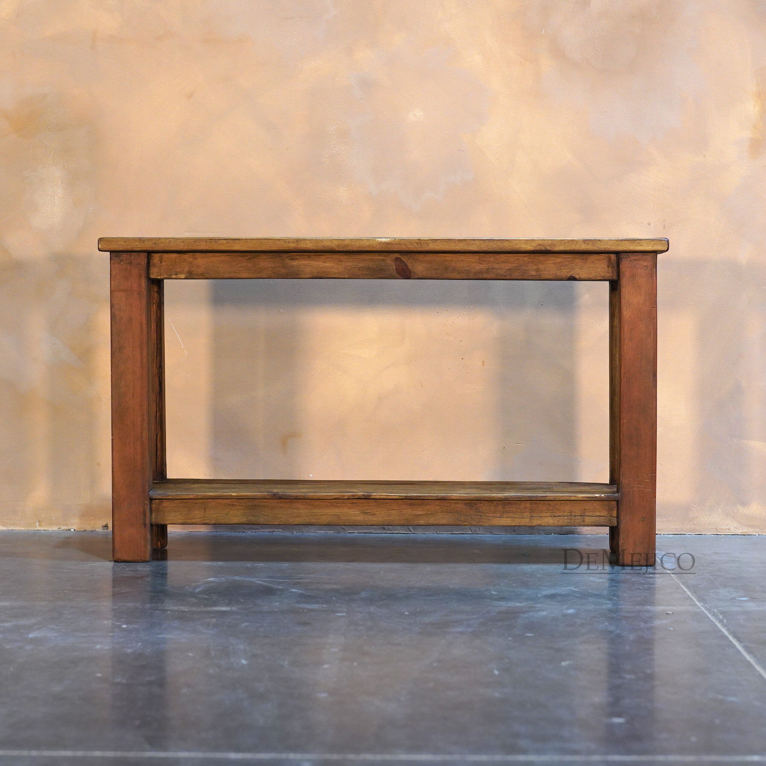 Consola Santa Fe, Spanish Style Console Table, Rustic Console Table