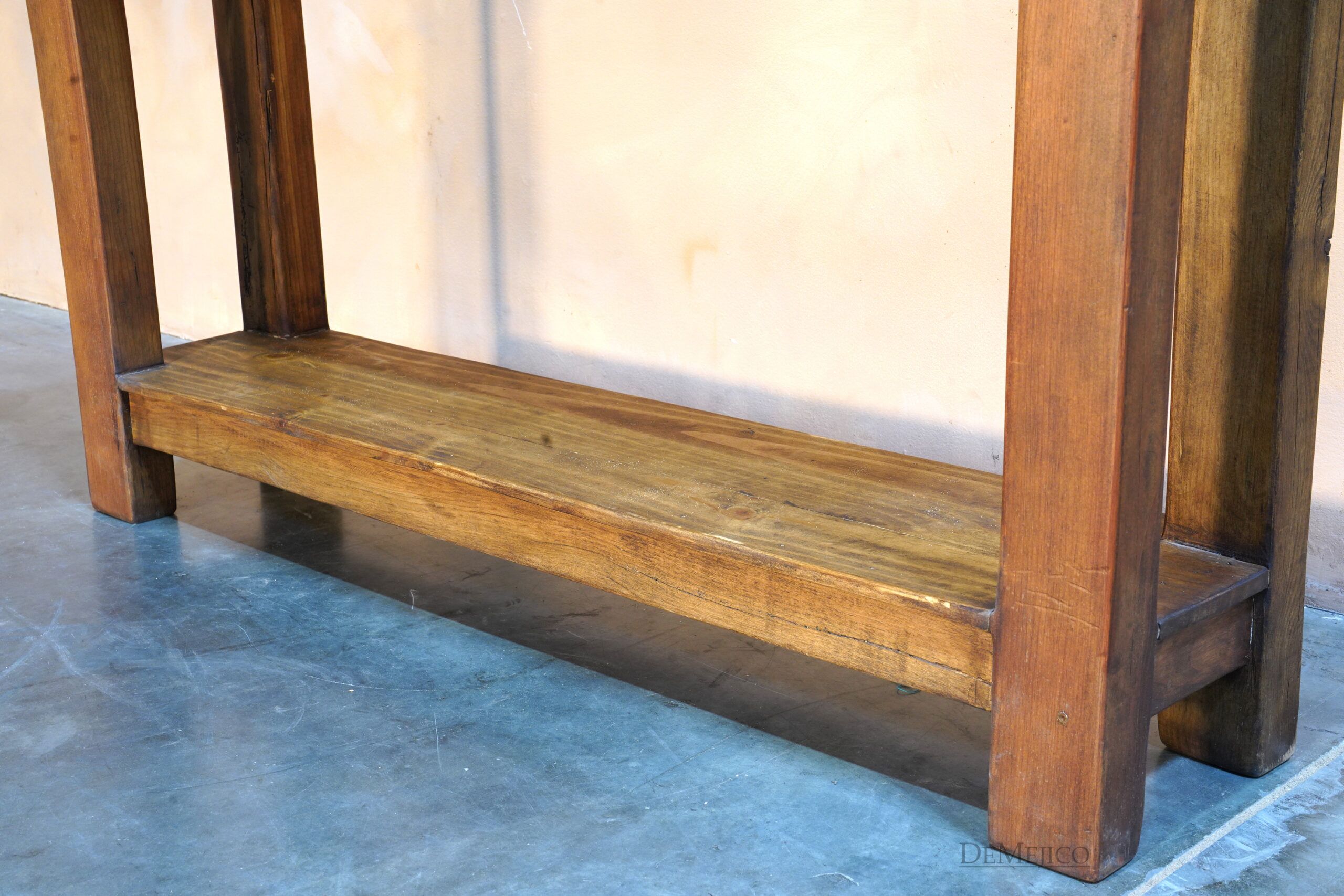 Consola Santa Fe, Spanish Style Console Table, Rustic Console Table