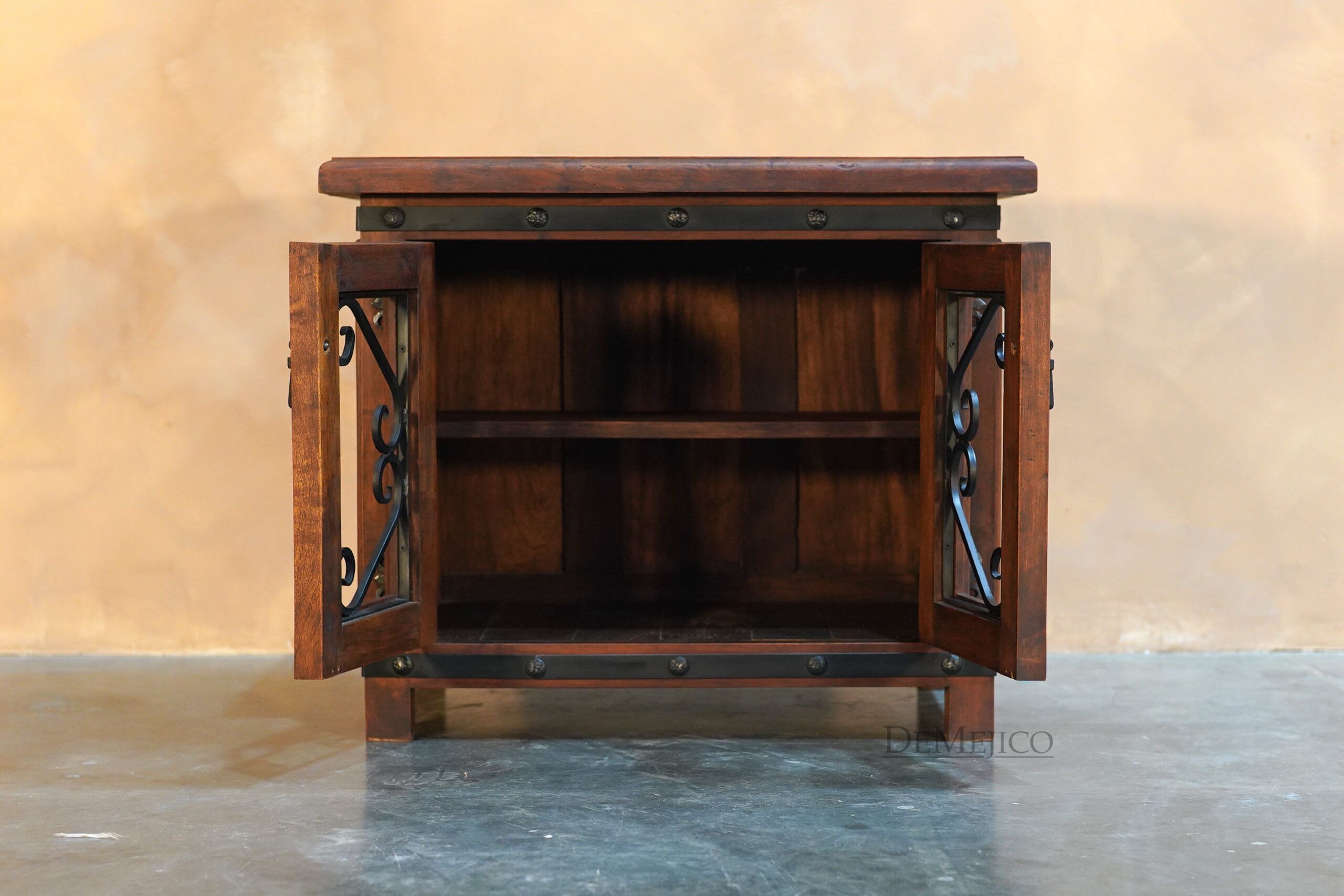 36" Alamo TV Stand, Spanish TV Console, Mesquite TV Stand