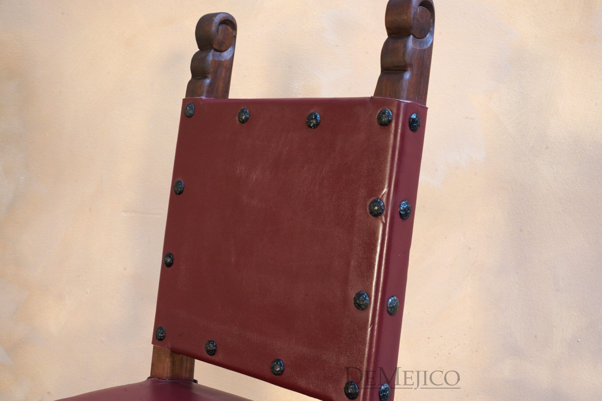 Espanola Spanish Bar Stool, Colonial Bar Stool - Demejico