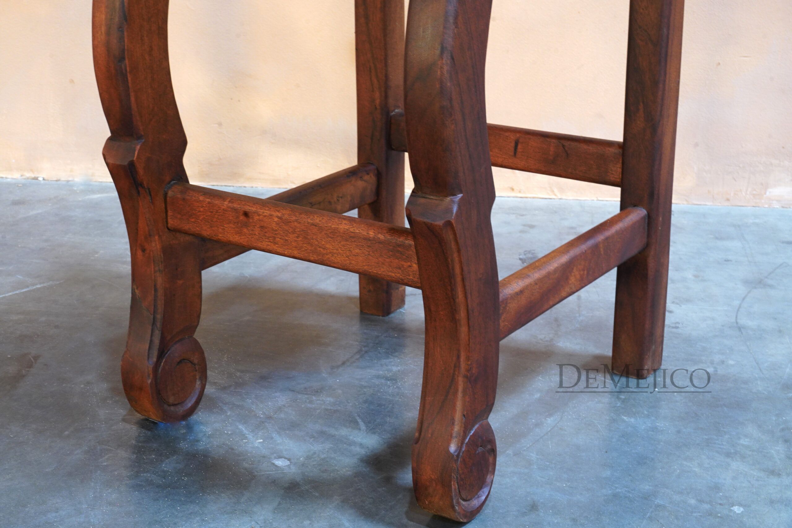 Espanola Spanish Bar Stool, Colonial Bar Stool - Demejico