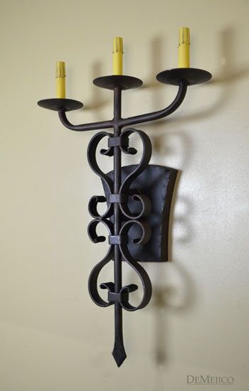 spanish wall sconce