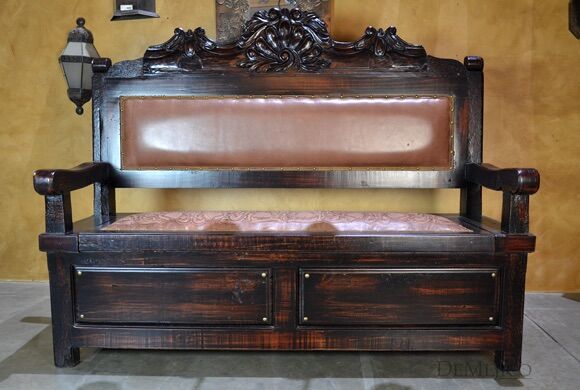 Spanish Revival Bench
