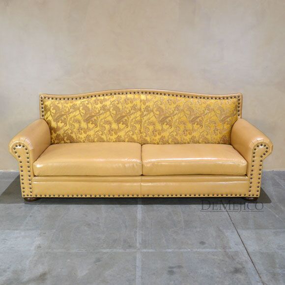 Spanish leather sofa