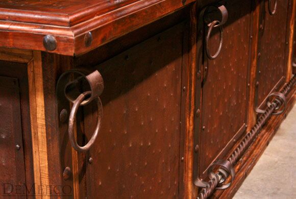 Large Tequila Bar, Copper Panel Bar, Copper Bar